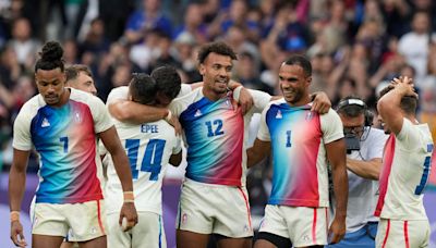 France stuns Fiji to take gold in men’s rugby sevens