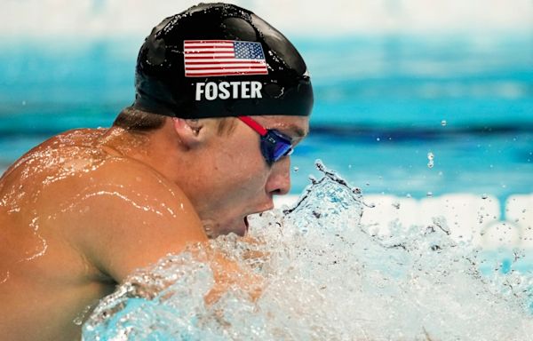 Carson Foster, 13-time All-American with Texas Longhorns, wins bronze at Paris Olympics