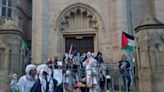 Palestine protesters take over University of Manchester exam building