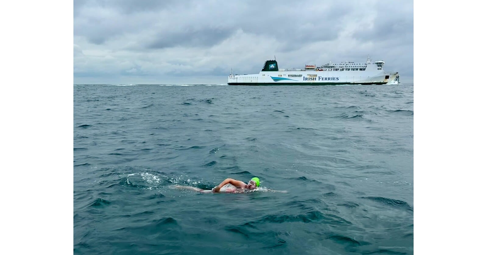 16-Year-Old Marathon Swimmer Maya Merhige Successfully Swims the English Channel and Raises More than $100,000 to Fight Cancer