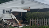 Car smashes into home in West Warwick