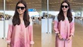 WATCH: Jasmine Bhasin clicked at Mumbai airport following cornea injury; takes off glasses to show condition of her eyes