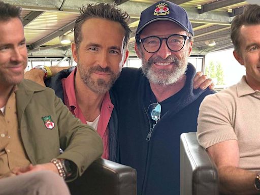 Ryan Reynolds Jokes Hugh Jackman Is Jealous of His Bromance With Rob McElhenney (Exclusive)