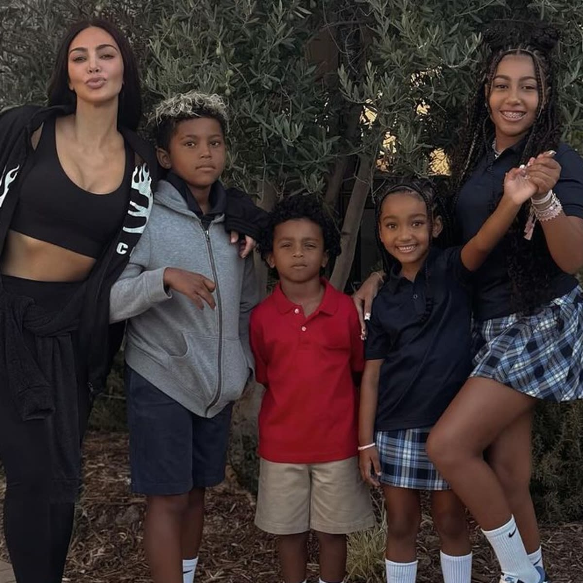 Kim Kardashian and Kanye West's Kids Look So Grown Up in School Photos