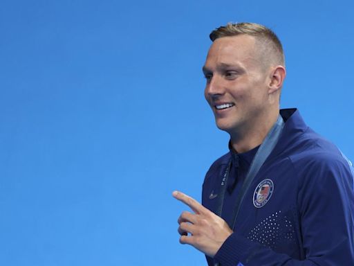 París 2024 - Caeleb Dressel protagoniza una de las escenas más emotivas de los Juegos Olímpicos con su bebé y su esposa