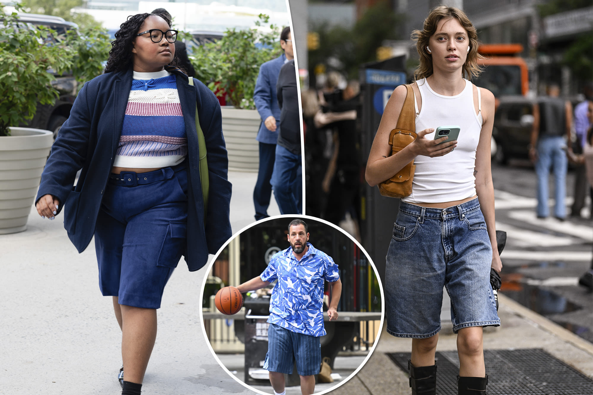 Adam Sandler style spawns explosion of long shorts and jorts at NYFW