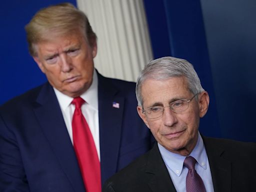 Anthony Fauci Covid Book: Volcanic Donald Trump Screamed F-Bombs at Me