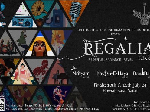 Regalia 2024 - RCCIIT's Cultural Extravaganza Set to Dazzle the City of Joy