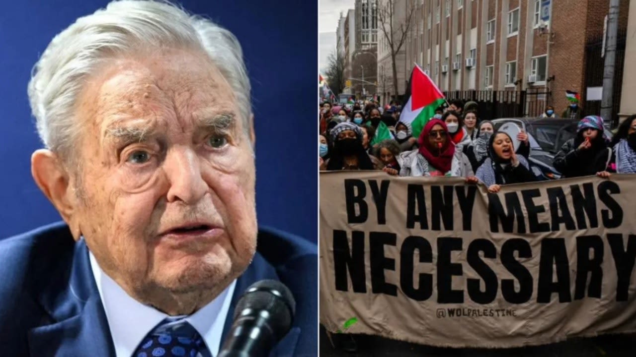 Anti-Israel protests nationwide fueled by left-wing groups backed by Soros, dark money