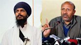 Out on parole, Amritpal Singh from Khadoor Sahib, Engineer Rashid from Baramulla take oath as Lok Sabha MPs