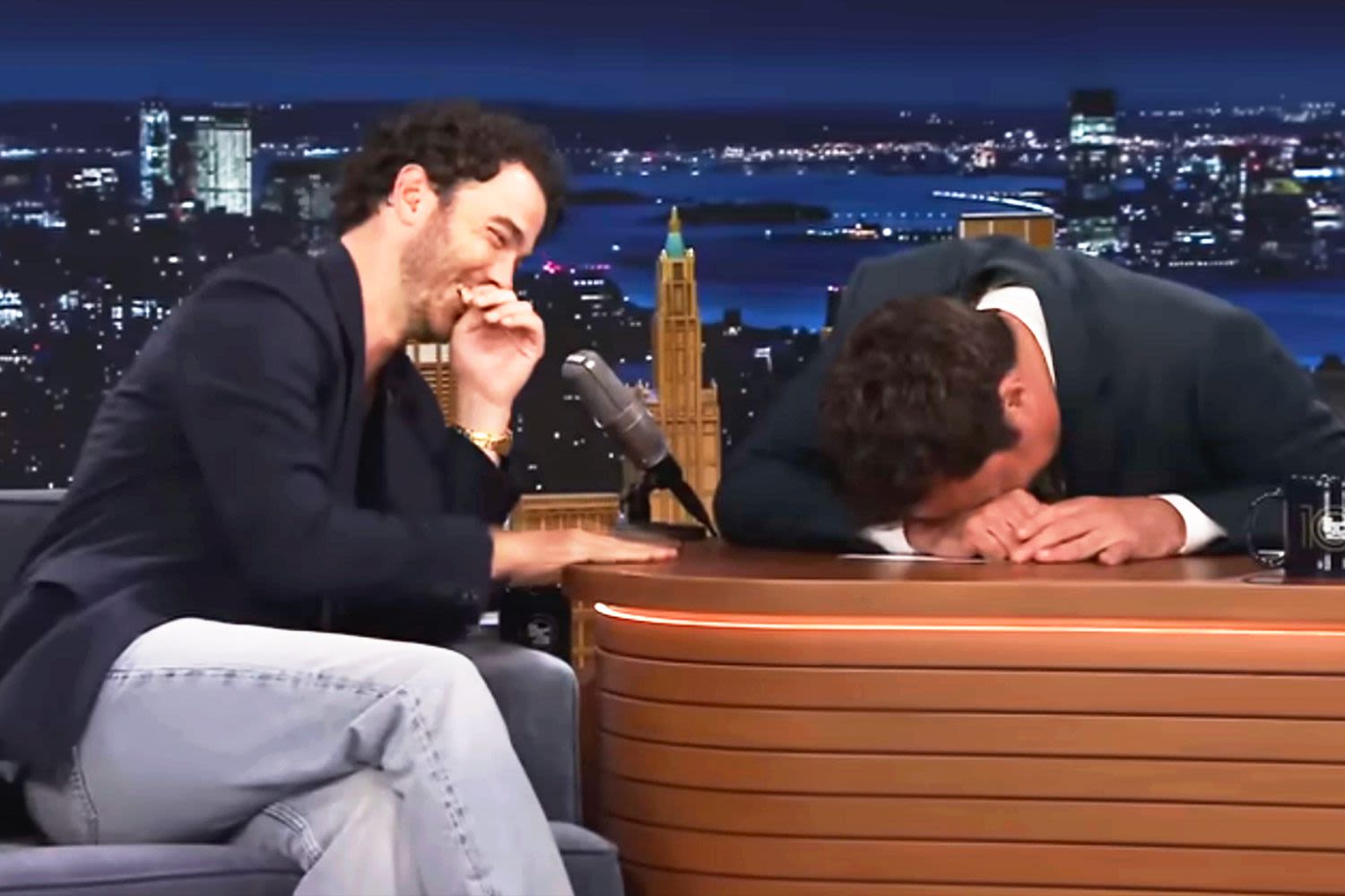 Kevin Jonas addresses viral Jimmy Fallon handshake snub: 'We're awkward guys'