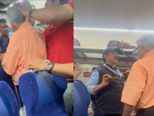 Passenger slaps Vande Bharat staff over mistaken non-vegetarian meal; fellow travelers demand apology | Kolkata News - Times of India