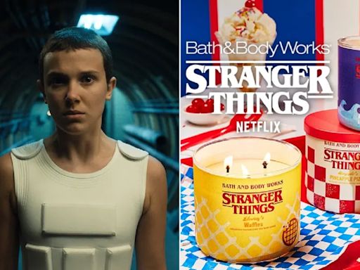 'Stranger Things' candle line released by Bath & Body Works