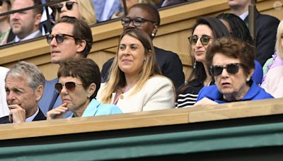Marion Bartoli à Wimbledon dans le box royal, une star dont elle est très proche présente !