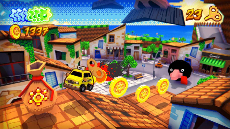 'Yellow Taxi Goes Vroom' on PC: A big mission in a wind-up taxi