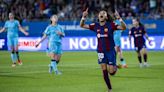 Goleada con sello Barça y brindis de lujo con la afición