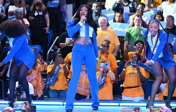 Megan Thee Stallion Has a Message for Women at Kamala Harris Rally