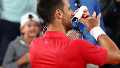 Surrealista estreno de Djokovic a la espera de Rafa Nadal en los Juegos Olímpicos