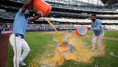 Adames homers, drives in 4 runs as Brewers beat Nationals 9-3 to avoid being swept