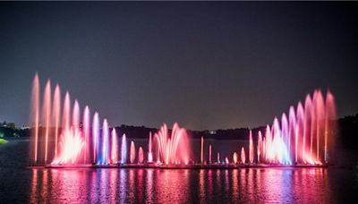 嘉市雨量不夠解渴 蘭潭音樂噴泉暫停演出 - 生活