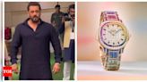 Salman Khan wears Rs 20.87 Crore watch at Anant Ambani and Radhika Merchant's Haldi ceremony | - Times of India