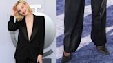 Elle Fanning Does Power Suiting With Sharp Satin Pumps for Tony Awards 2024