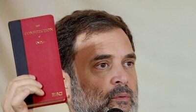 Popularised by Rahul Gandhi pocket version of Constitution drawing fancy