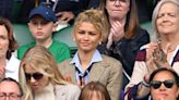 Zendaya Goes Preppy in a Tweed Suit and Tie Set at Wimbledon