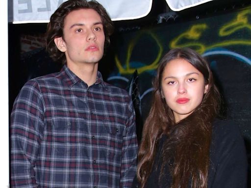 Olivia Rodrigo and Boyfriend Louis Partridge Step Out for Dinner in L.A. in Matching Checkered Outfits