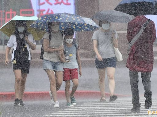 凱米步步進逼！強風伴隨猛烈雨勢 這些地區恐達停班停課標準！