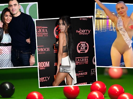 Snooker's Wags include a star of Footballers' Wives and a hot UAE equestrian