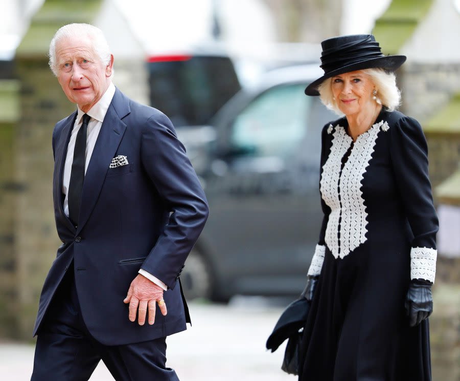 King Charles, Queen Camilla Attend Memorial Service Amid Cancer Battle