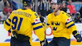 Grundstrom's double powers Sweden past Canada 4-2 to win bronze at hockey worlds