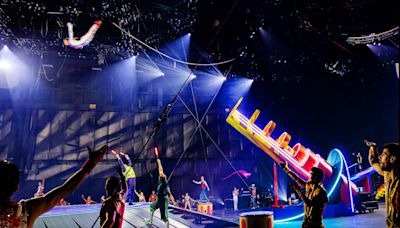 Daughter follows parents' flight path to circus as the Ringling Bros. human cannonball