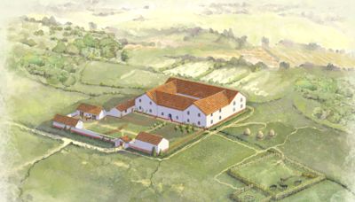 Archaeological survey of land to aid nature restoration reveals two Roman villas