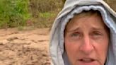 El relato desesperado de Ellen DeGeneres en medio de las trágicas inundaciones de Montecito, California