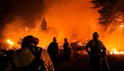 California wildfires: Bridge Fire explodes in size; man arrested in connection with Line Fire