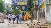 Bulldozer action in Delhi’s Old Rajinder Nagar following 3 UPSC aspirants death in basement flooding | Watch | Today News