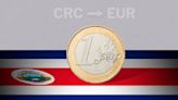 Costa Rica: cotización de apertura del euro hoy 18 de junio de EUR a CRC