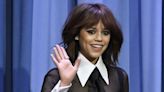 Jenna Ortega's see-through dress is a *major* Wednesday Addams tribute