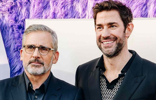 How Steve Carell Made His Former 'Office' Costar John Krasinski Cry on the Set of 'IF': 'I Wept' (Exclusive)