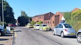 Cordon in place after police raid due to suspicious activity at derelict building