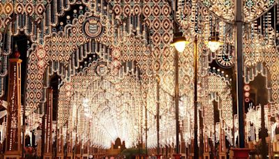 El encendido del alumbrado abre este sábado la Feria del Caballo de Jerez