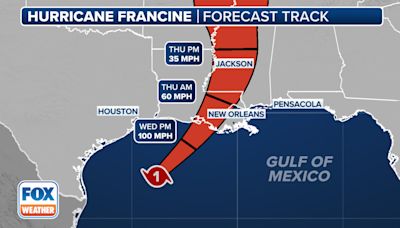 Hurricane Francine makes landfall: Could storm remnants impact NYC?