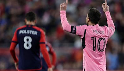 Videos: el show de Messi ante New England Revolution