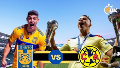 América vs Tigres; horario y dónde ver Supercopa Liga MX 2024