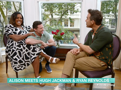 Alison Hammond's latest date with Hugh Jackman includes Ryan Reynolds 'throuple'