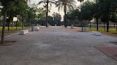 Retiran las barras de calistenia del Parque de San Jerónimo tras las quejas por su mal estado