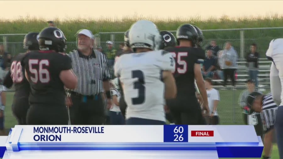 Monmouth-Roseville tops Orion 60-26