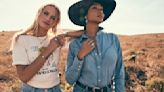 Wrangler and Yellow Rose by Kendra Scott Bow Apparel and Jewelry Collection